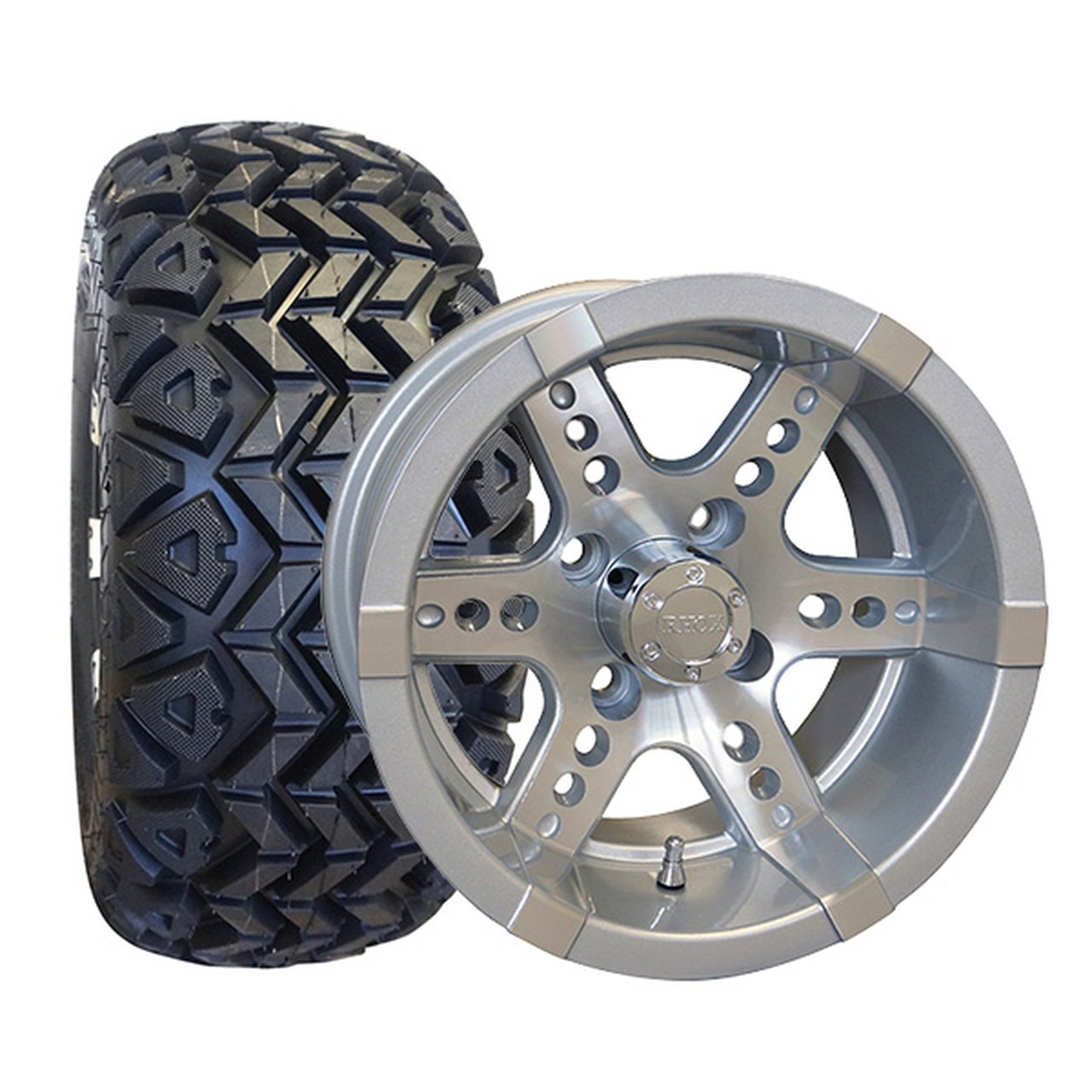 RHOX 23x10.5-12" Tire Combo (23" Tall Pre-Mounted) golfcartsforsaleusa